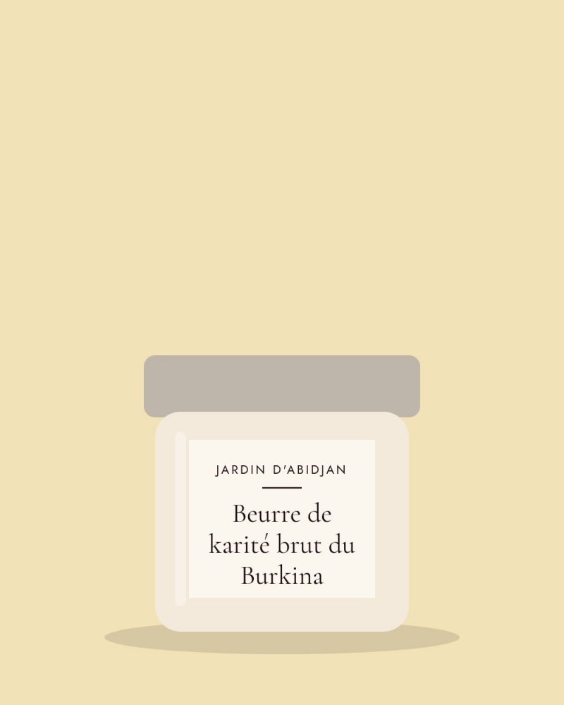 Beurre de karité brut du Burkina