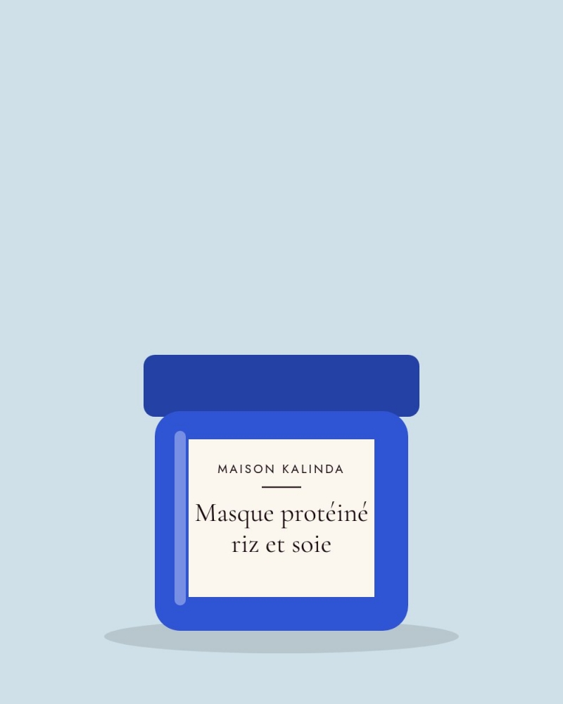 Masque protéiné riz et soie