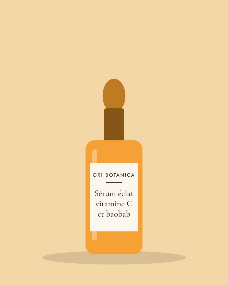 Sérum éclat vitamine C et baobab