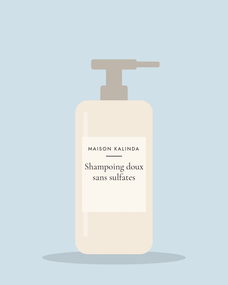 Shampoing doux sans sulfates