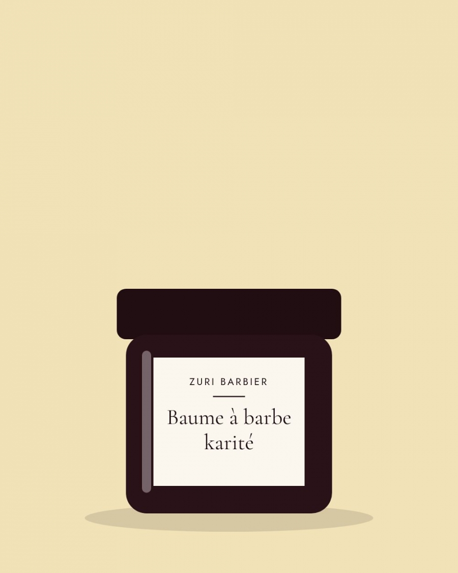 Baume &agrave; barbe karit&eacute;