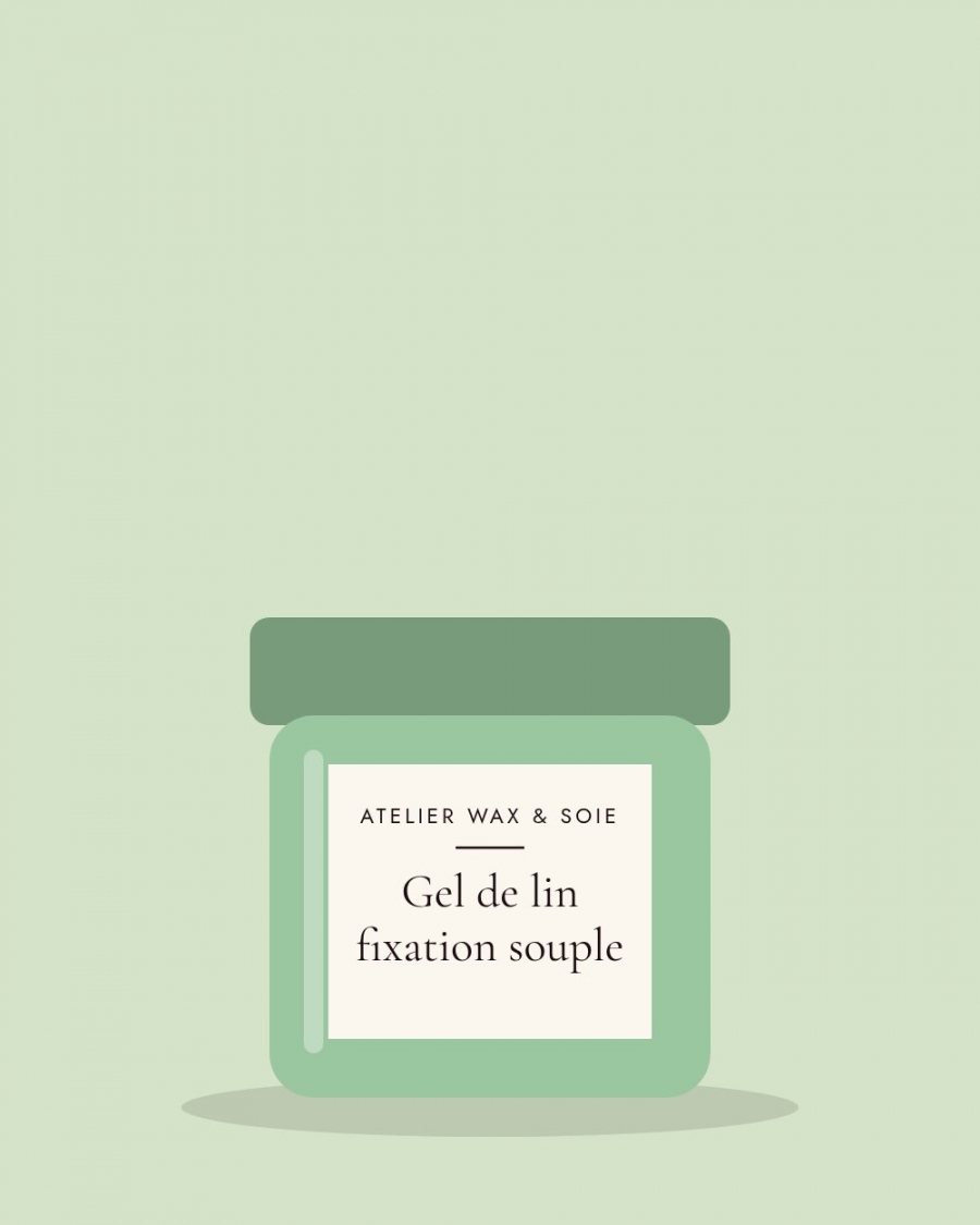Gel de lin fixation souple