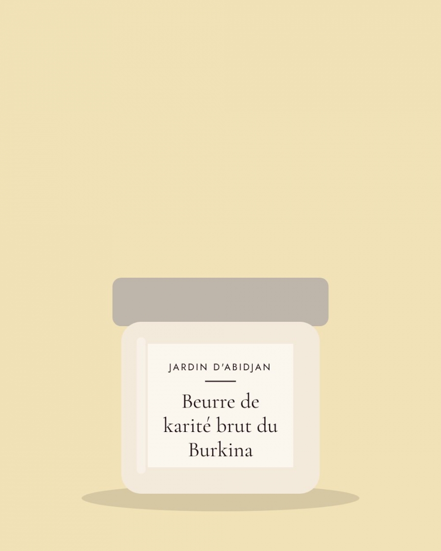 Beurre de karit&eacute; brut du Burkina