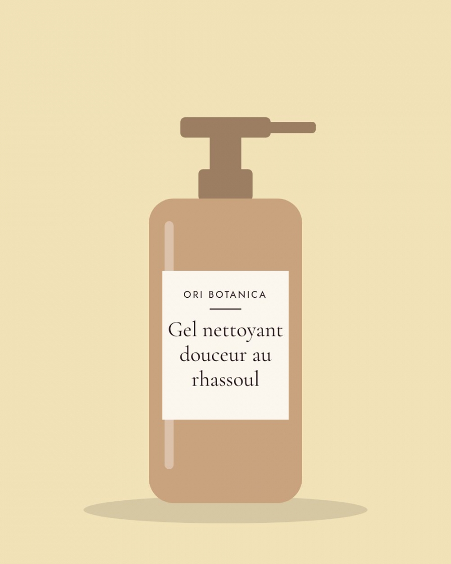 Gel nettoyant douceur au rhassoul
