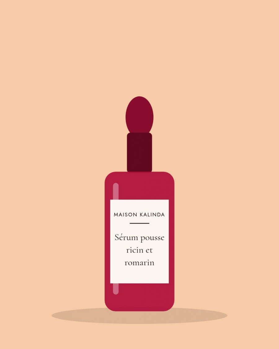S&eacute;rum pousse ricin et romarin
