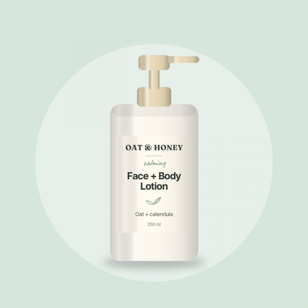 Calming Face + Body Lotion