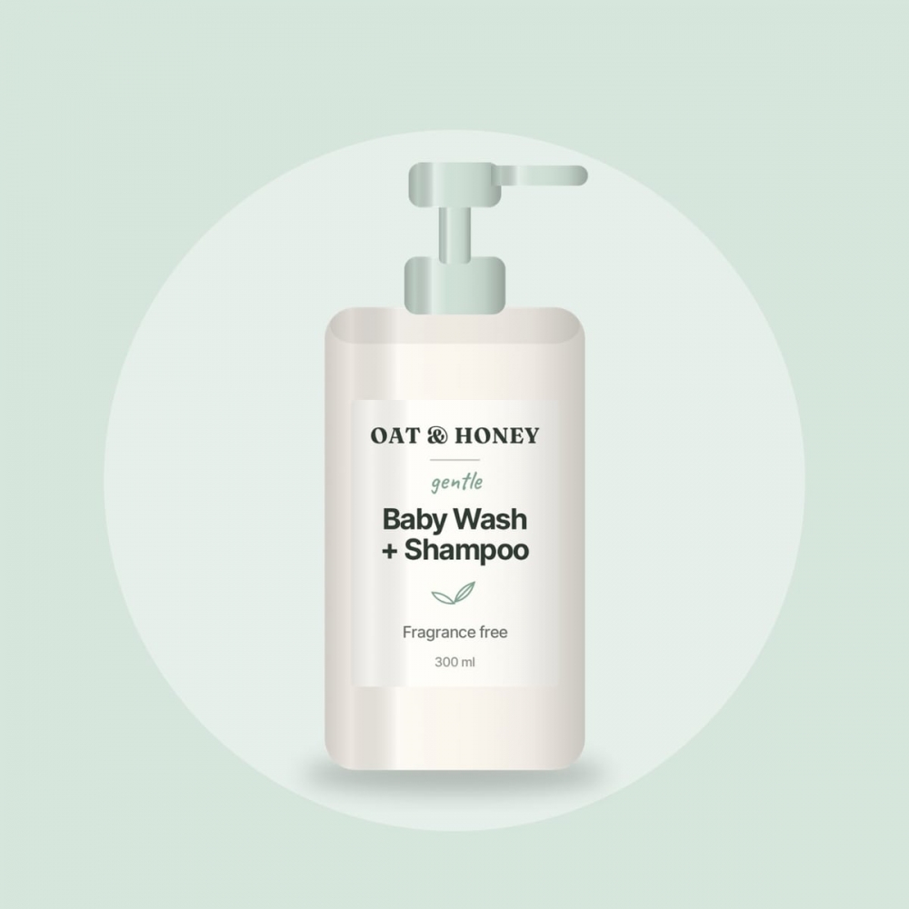 Gentle Baby Wash + Shampoo
