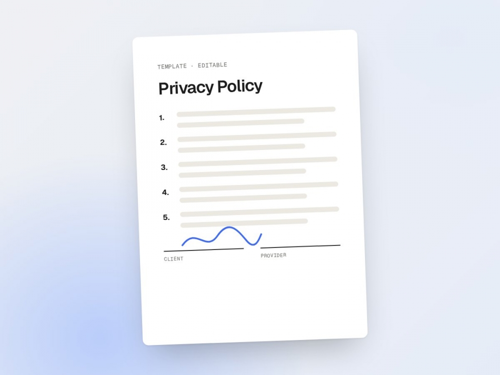Website privacy policy and cookie notice
