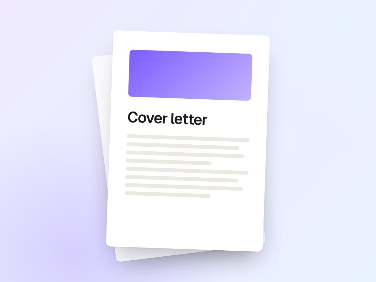 Cover letter pack, 5 examples