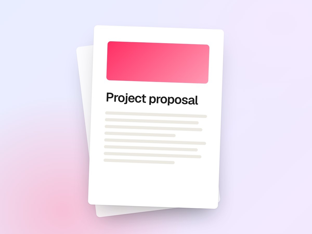 Freelance project proposal