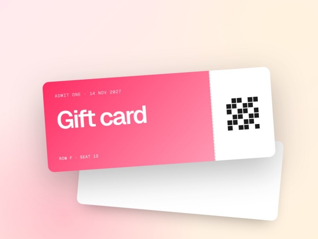 Gift voucher for small businesses