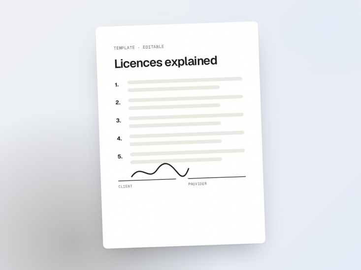 Personal or commercial licence: what can you do with a file?