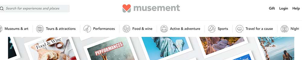 musement activities and tours marketplace