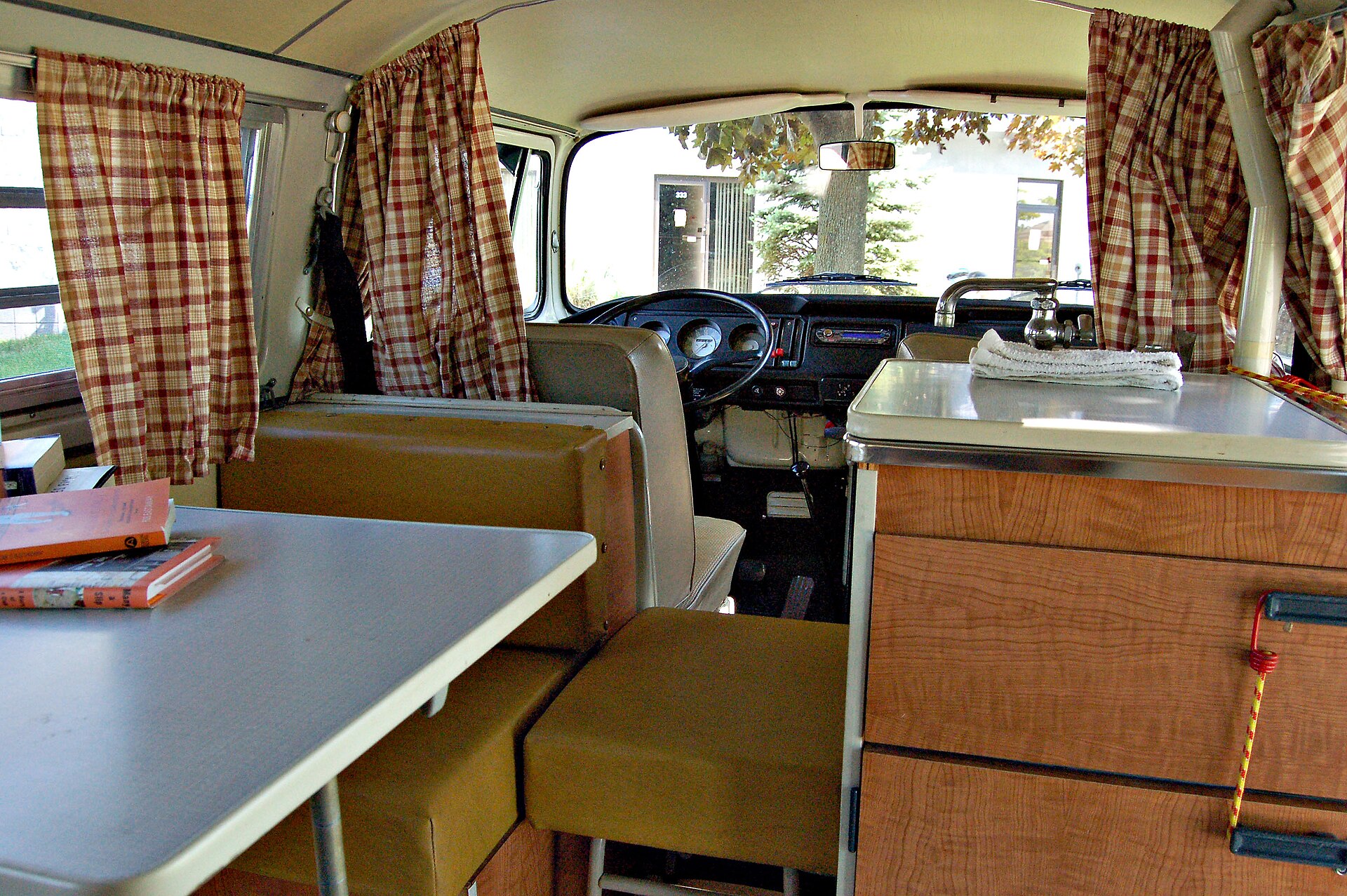A Volkswagen camper from 1970