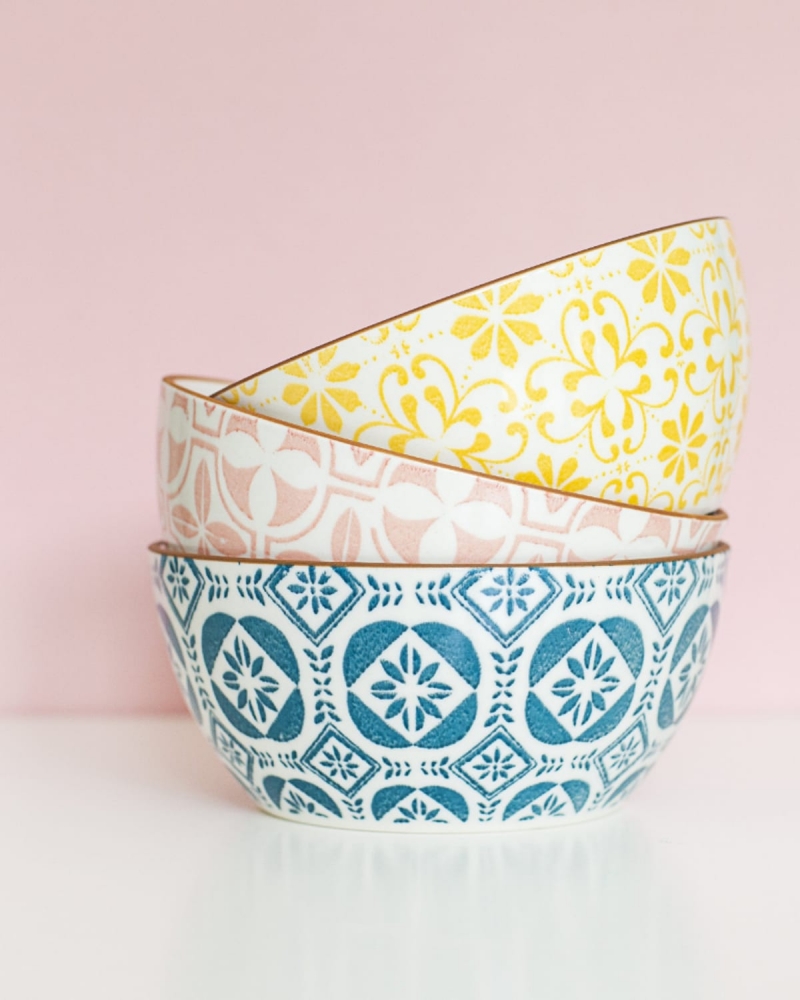 Hand-painted Bowl Set