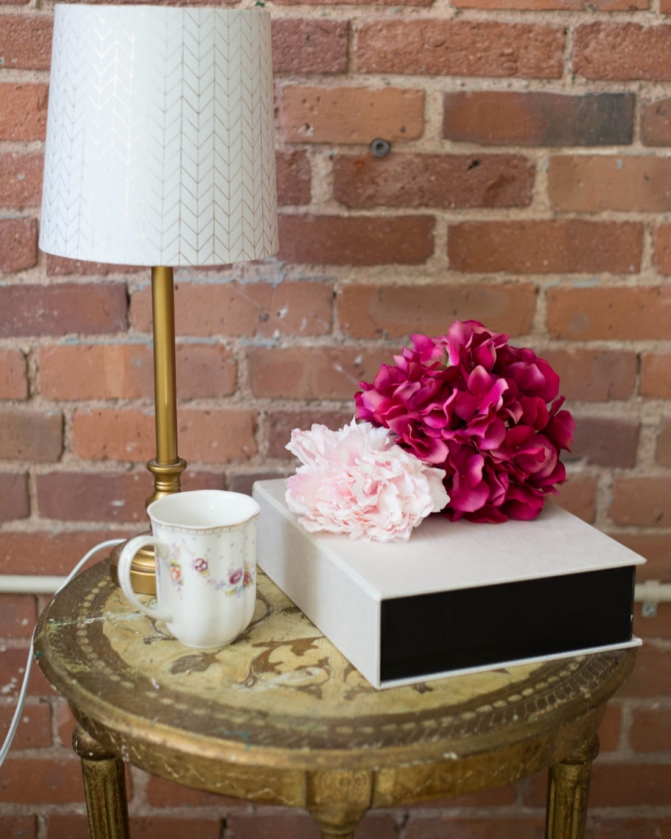 Pleated Table Lamp