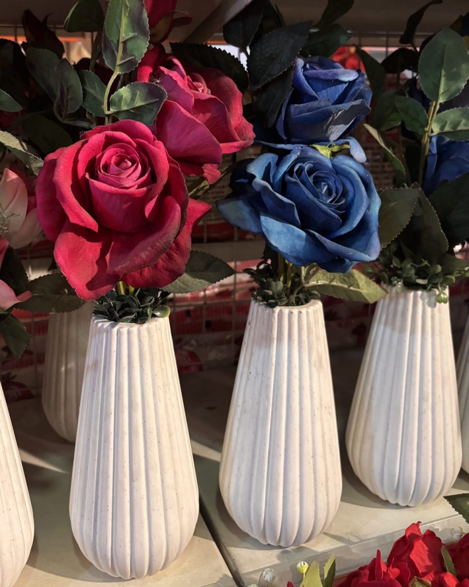 Fluted Vase Trio
