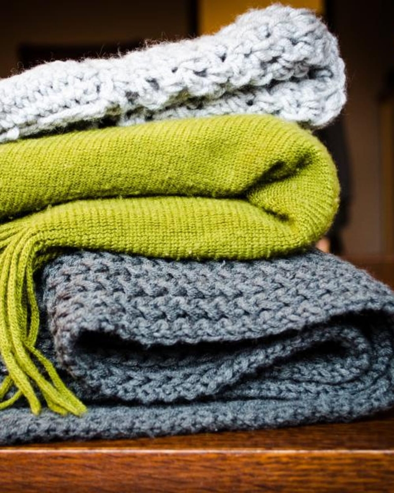Chunky Knit Throw