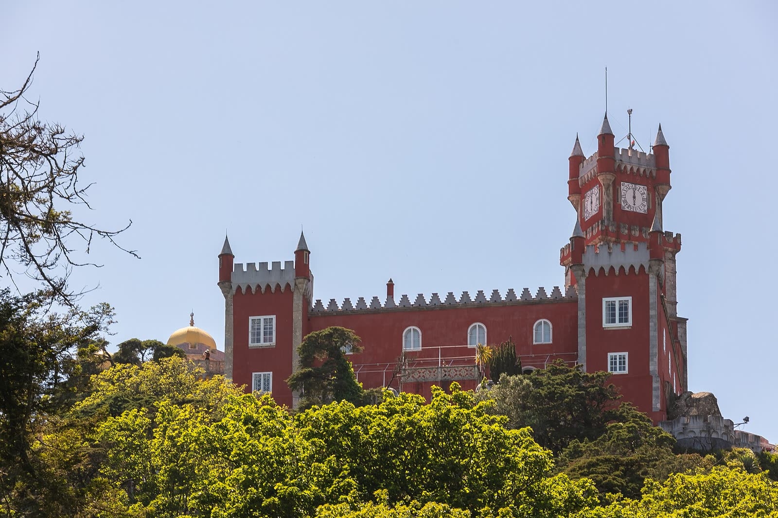 Pena Palace and its gardens, with a local guide