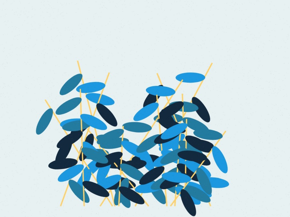 Blue Leaves