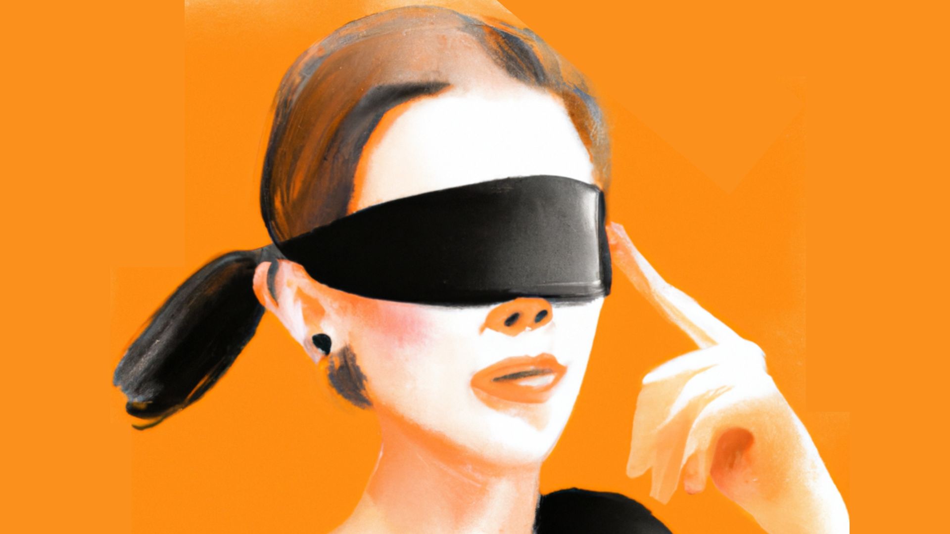 Choosing a blindfold to enhance a sensory play experience