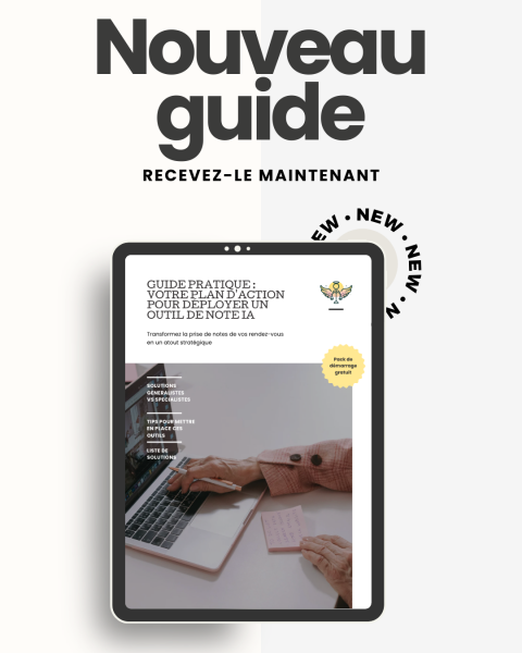 Guide pratique : votre plan d'action pour déployer un outil de prise de notes IA